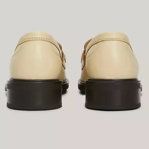 Tommy Hilfiger cream loafers size 39 women’s size 8.5 - Picture 5 of 6